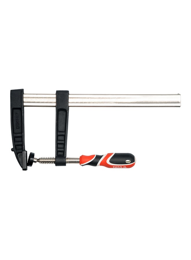Yato - F-Wood Clamp 100X50mm Bar Size: 5X15mm YT-6440 Black/Red/Silver 100x50mm - Image 1