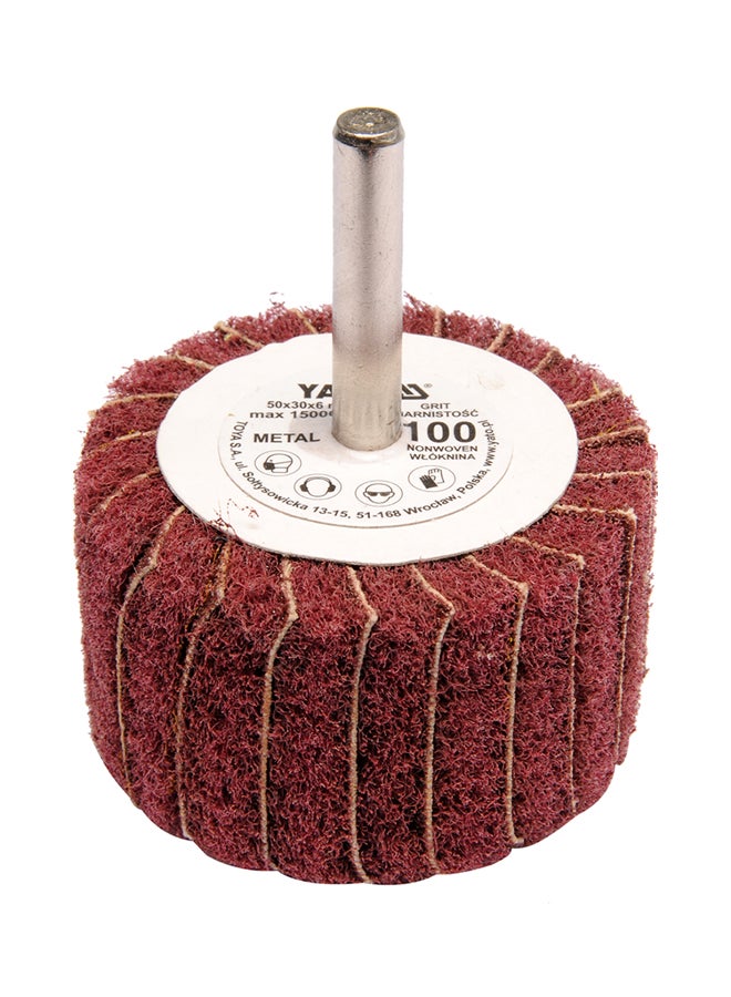 Yato Abrassive Cloth With Shaft Brown - Image 1