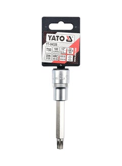 Yato Socket Bit 1/2-Inch Torx T50 L=100mm YT-04326 Silver 100x12.5mm  - Image 1