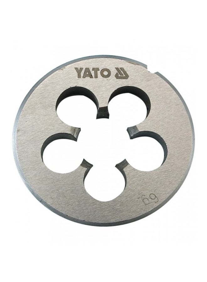 Yato Round Thread Die, M7 25mmx9mm YT-2964 Silver - Image 1