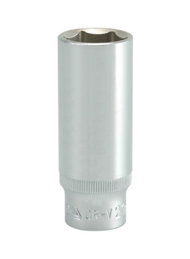 Yato Hexagonal Deep Socket C.V. 21mm YT-1234 Silver