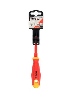 Yato Insulated Philips Screwdriver PH1x80mm VDE-1000V YT-2822 Red/Yellow 80mm  - Image 3
