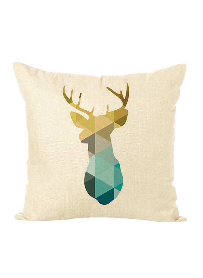 شاربدو وسادة ديكورٍ لينةٍ بطبعة متعدد الألوان 40 x 40سم