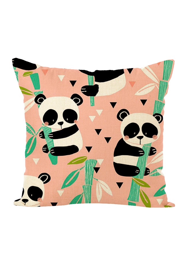 شاربدو وسادة ديكور بطبعة دب متعدد الألوان 45x45سم