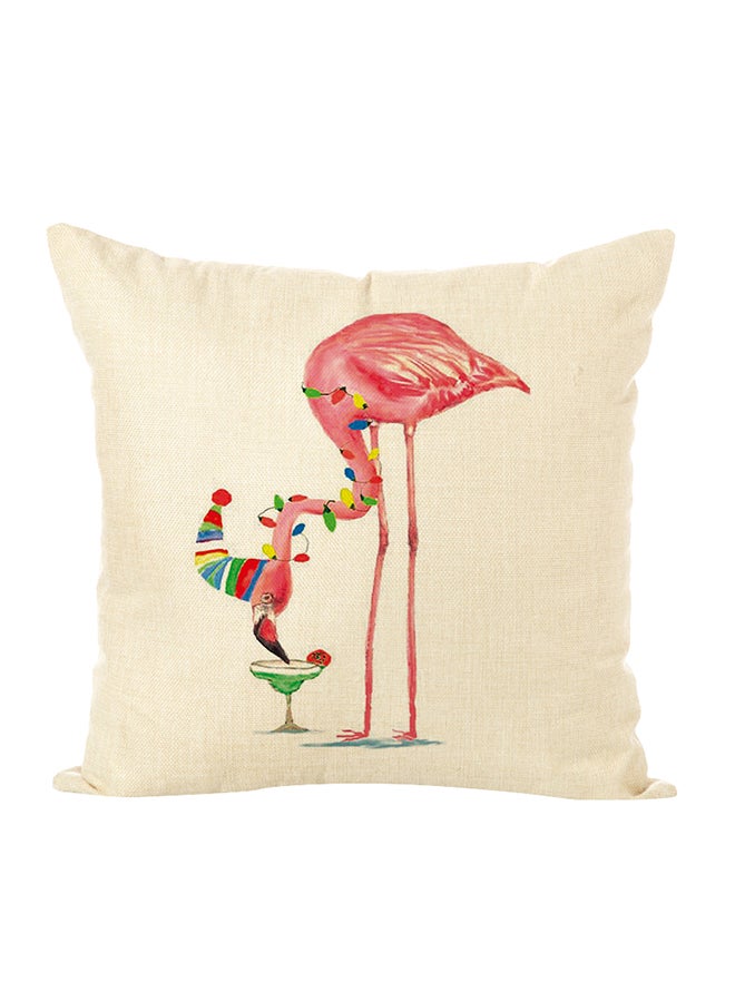 وسادة زينة على شكل مربع متعدد الألوان 45 x 45سم