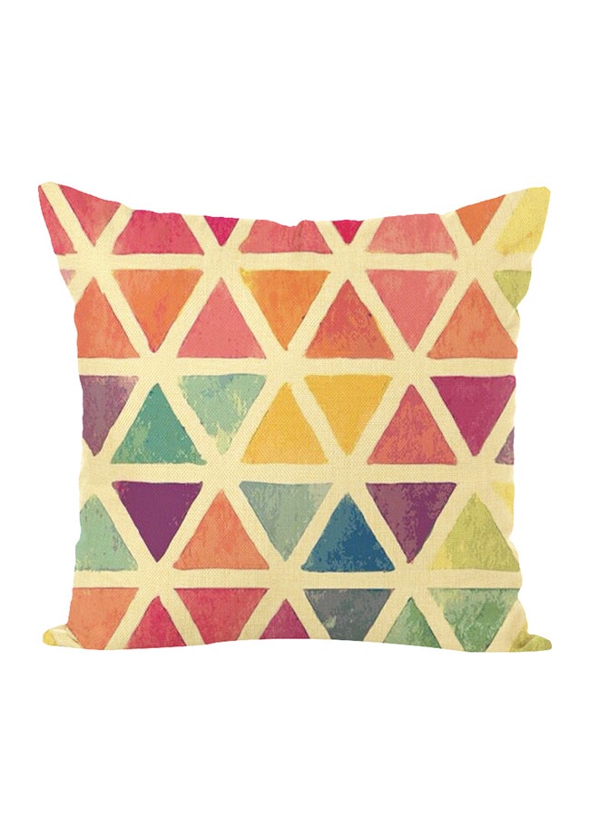 Sharpdo Square Shape Decorative Throw Pillow Multicolour 45 x 45cm