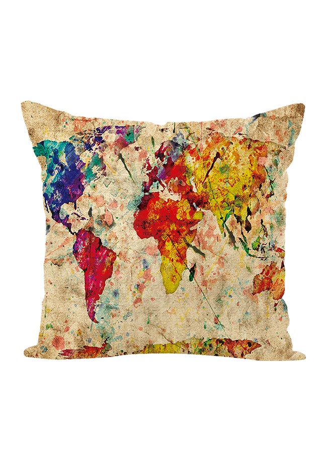 Sharpdo Decorative Floral Printed Pillow Multicolour