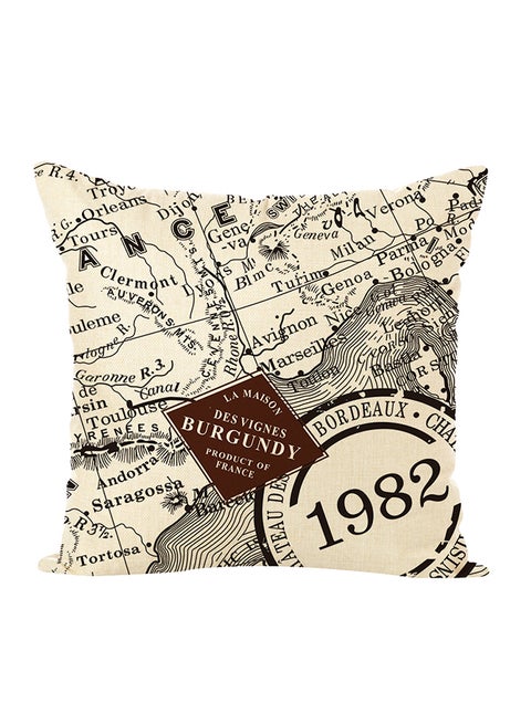 وسادة زينة على شكل مربع متعدد الألوان 45 x 45سم