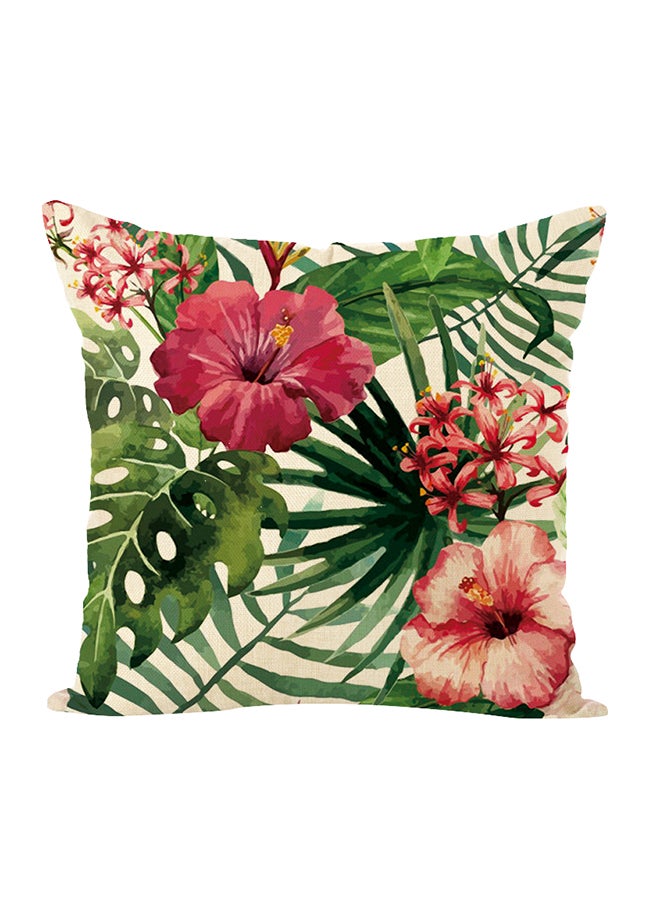 وسادة ديكورٍ لينةٍ بطبعة متعدد الألوان 40 x 40سم