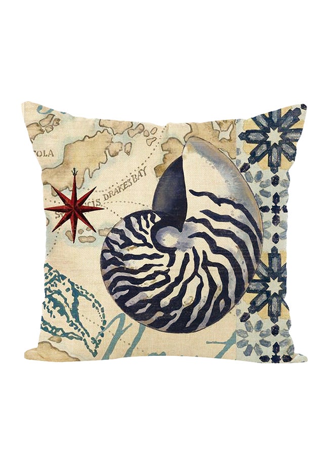 Sharpdo Decorative Printed Soft Pillow Multicolour 45 x 45cm