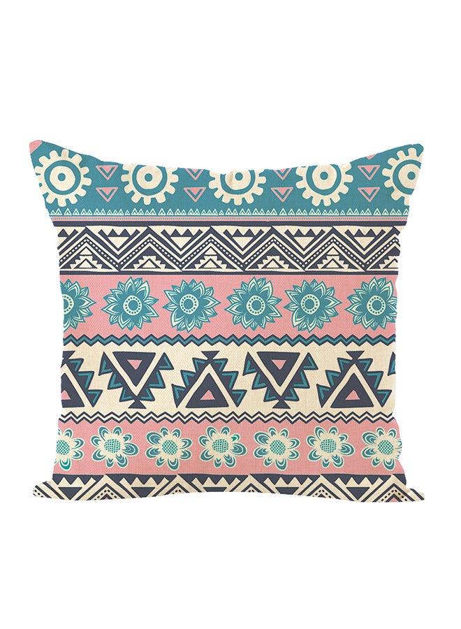 وسادة زينة على شكل مربع متعدد الألوان 45 x 45سم