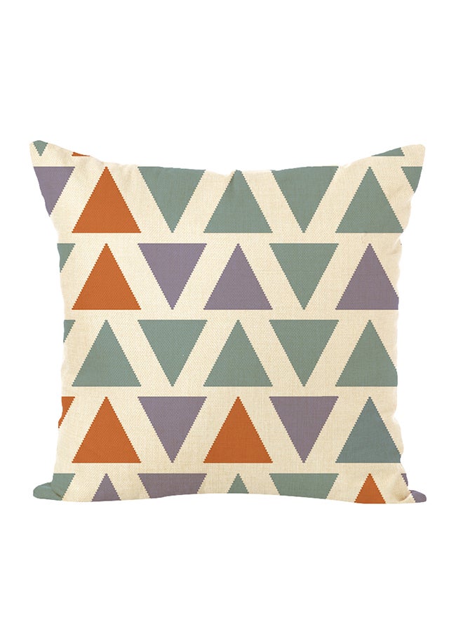 وسادة زينة على شكل مربع متعدد الألوان 45 x 45سم