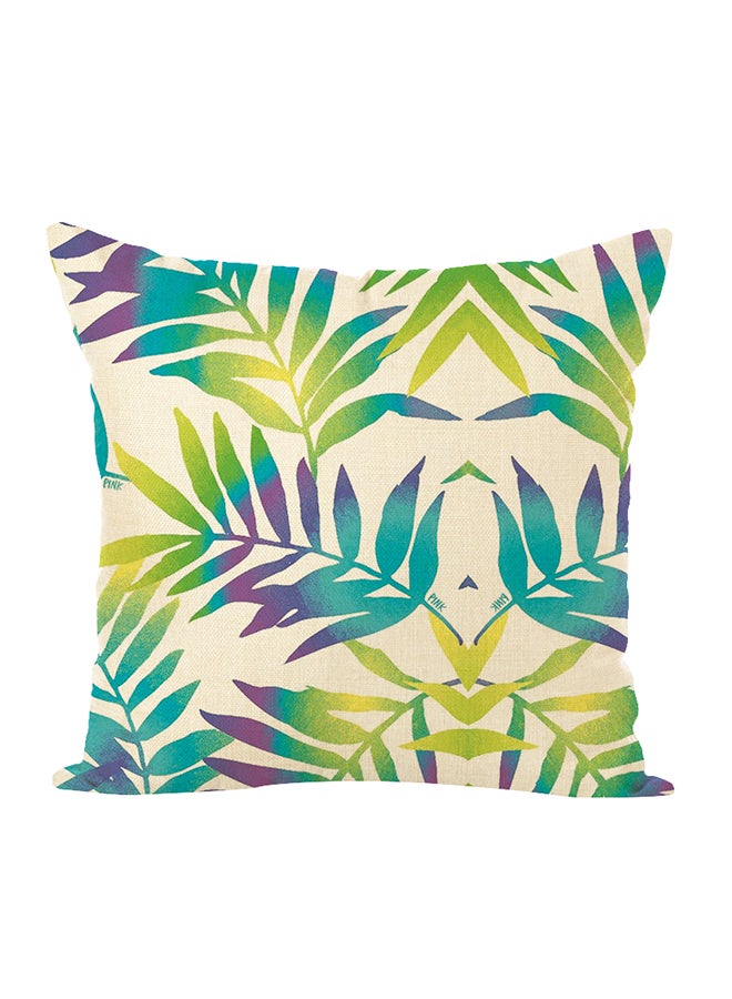 وسادة ديكورٍ لينةٍ بطبعة متعدد الألوان 45 x 45سم