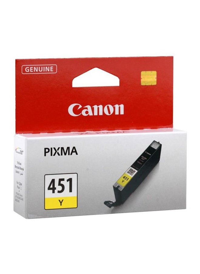 كانون خرطوشة حبر بيكسيما طراز 451 أصفر