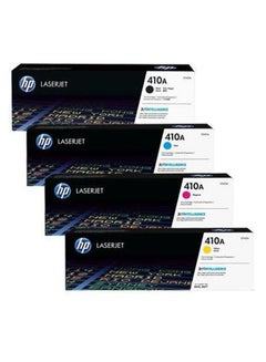 Pack Of 4 410A Toner Set Multicolour