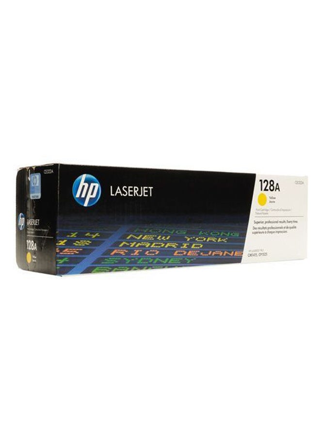 HP 128A Replacement LaserJet Toner Cartridge Yellow