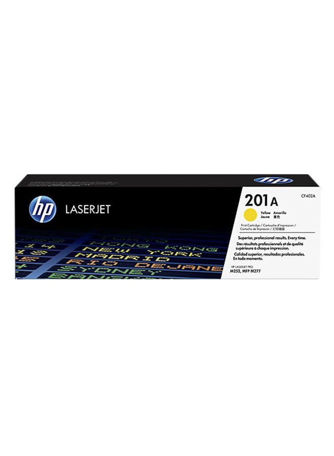 HP 201A LaserJet Printer Toner Cartridge Yellow