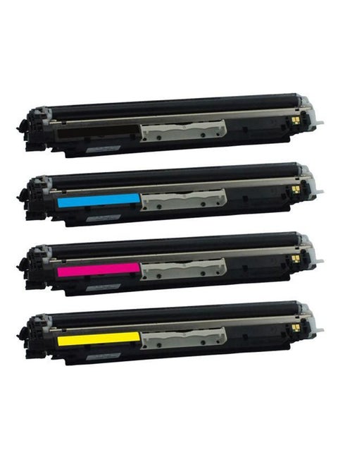 4-Piece Compatible Ink Toner cartridge Multi Color