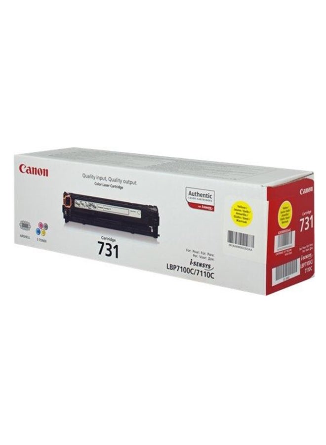 Canon EP731Y Laser Printer Toner Cartridge Yellow