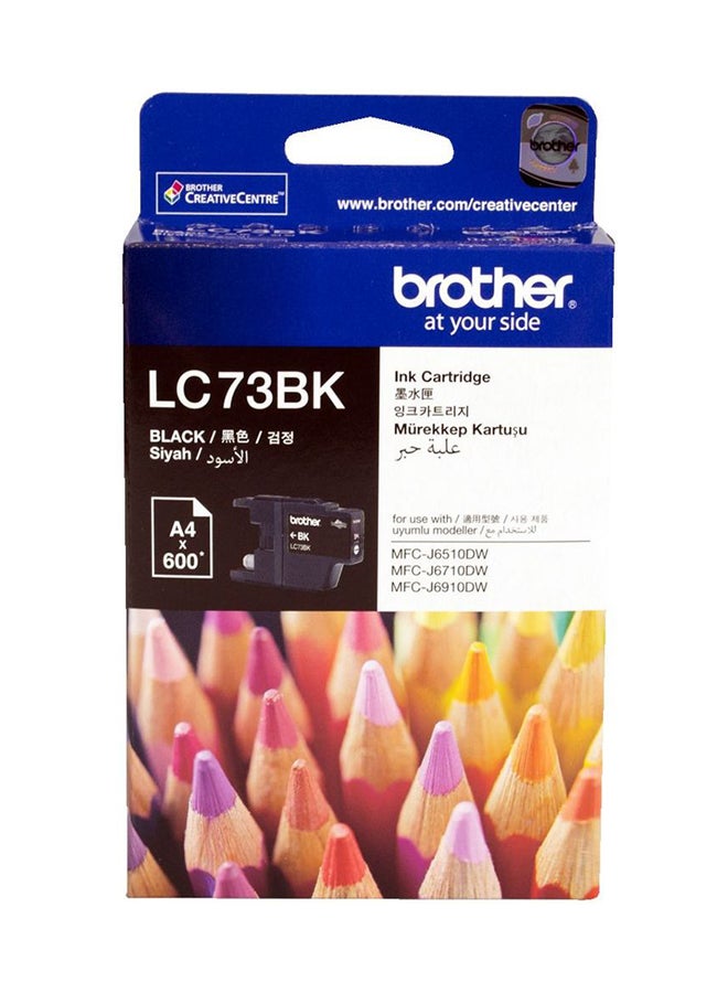 brother LC73 Ink Cartridge LC73BK black - Image 1