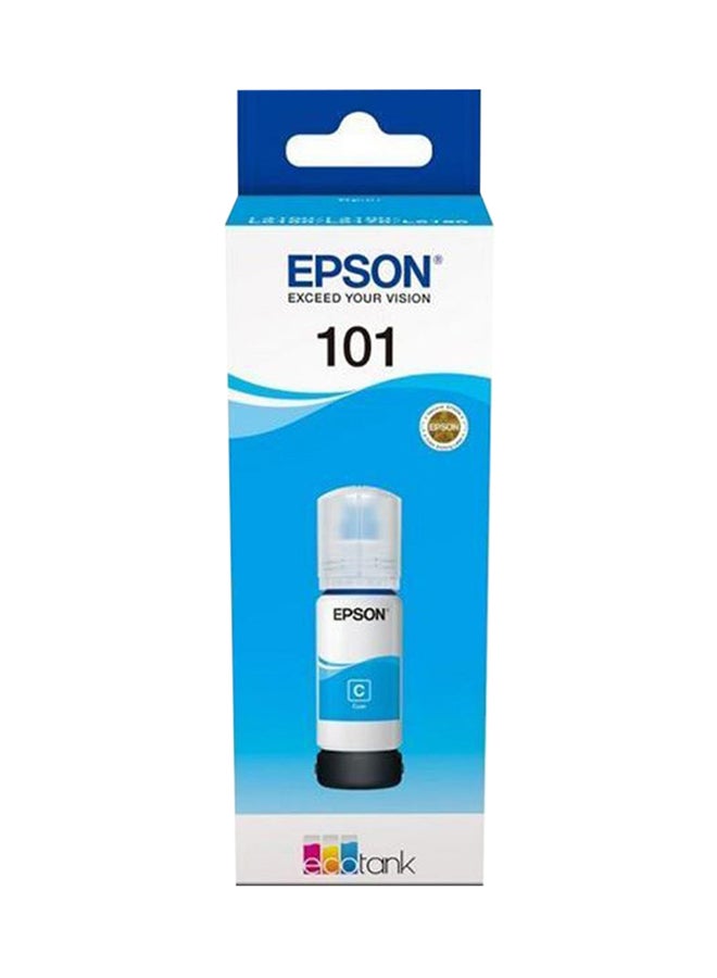 EPSON 101 EcoTank Ink Cartridge,C13T03V24A 70ml Cyan  - Image 1