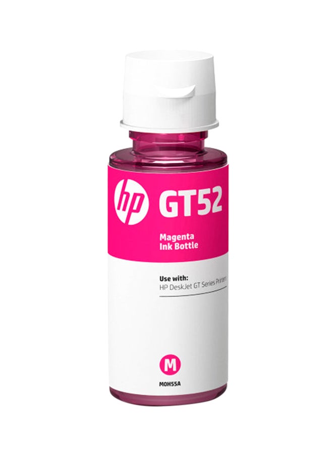 Hp Gt52 Ink Bottle Magenta 