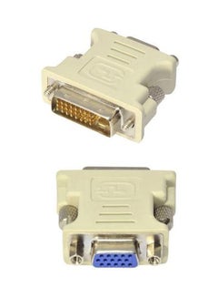 موصل بمنفذ VGA إلى منفذ Dvi (24 +5)