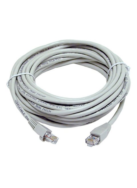 كابل شبكات بموصلات كات 6 Rj45- قياس 10 متر