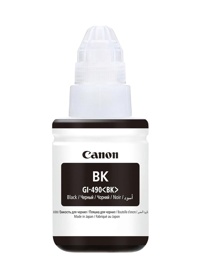 Canon Gi 490 Black Refill Ink For Pixma Ink Tank Printers black 