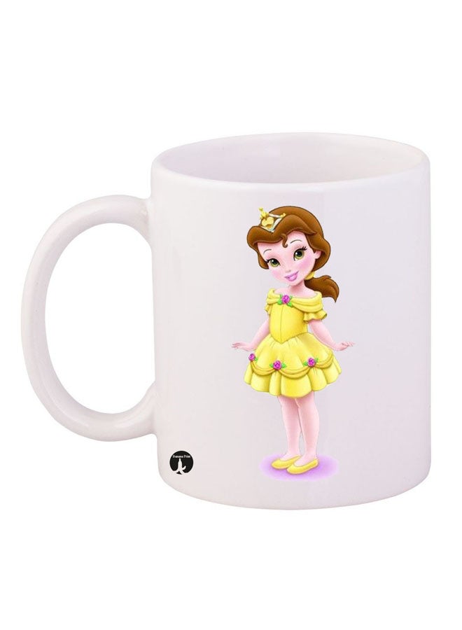BP Disney Printed Mug White/Yellow/Brown