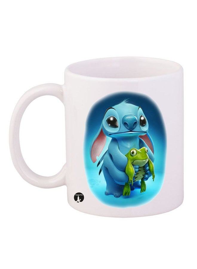 BP Printed Mug White/Blue/Green