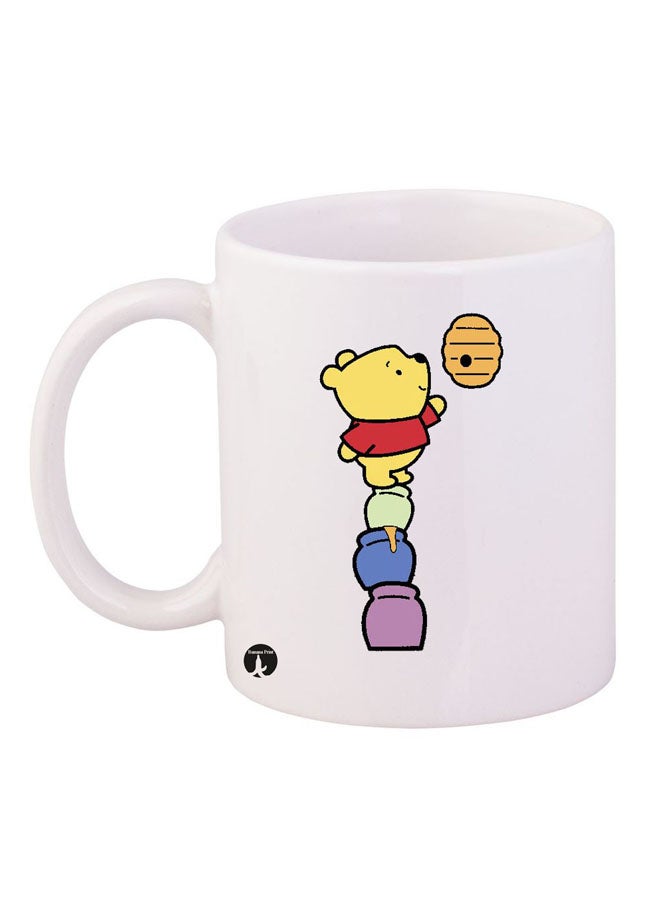 Printed Mug White/Yellow/Red