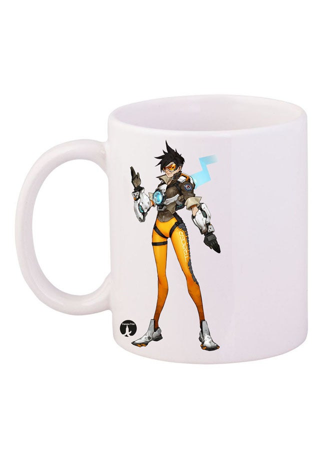 BP The Video Game Overwatch Mug White/Yellow/Black