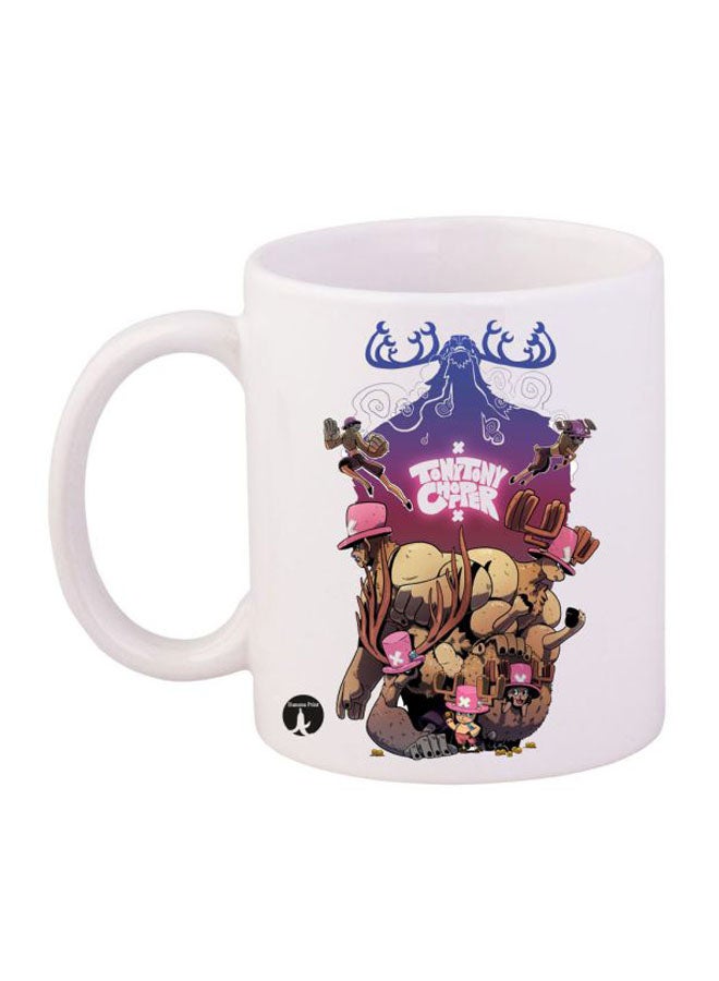 BP Tony Tony Choppier Printed Mug White/Blue/Brown
