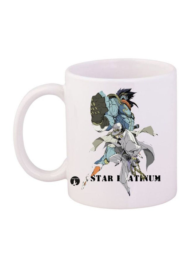 BP Jojo's Bizarre Printed Mug White/Black/Blue