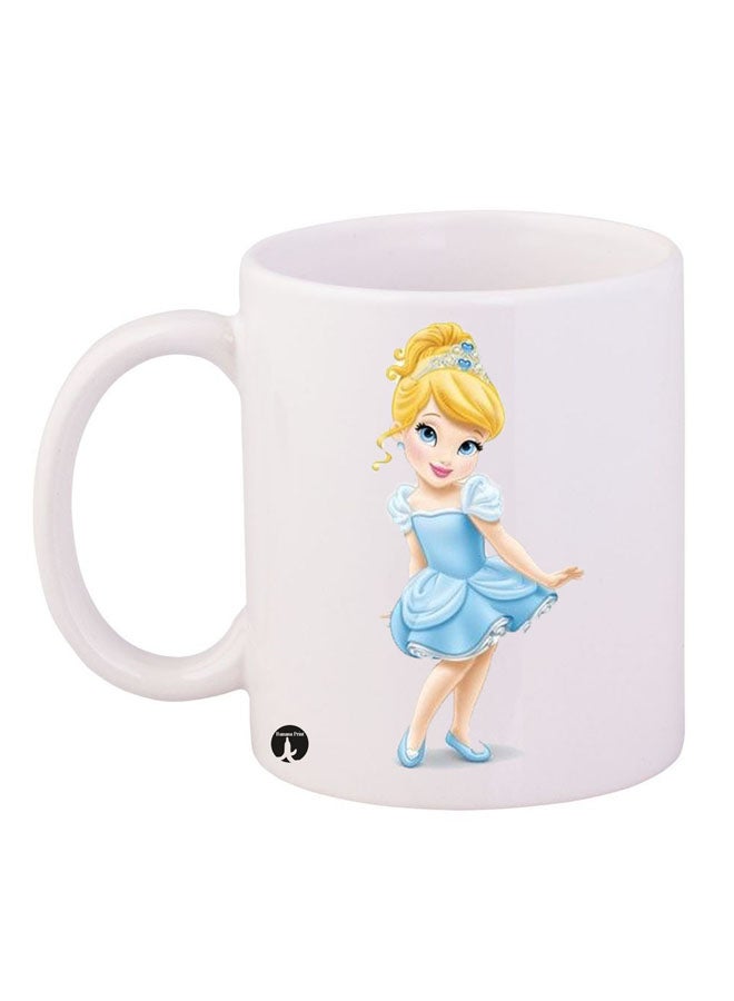 بي بي كوب مطبوع عليه ديزني أبيض/أزرق/أصفر