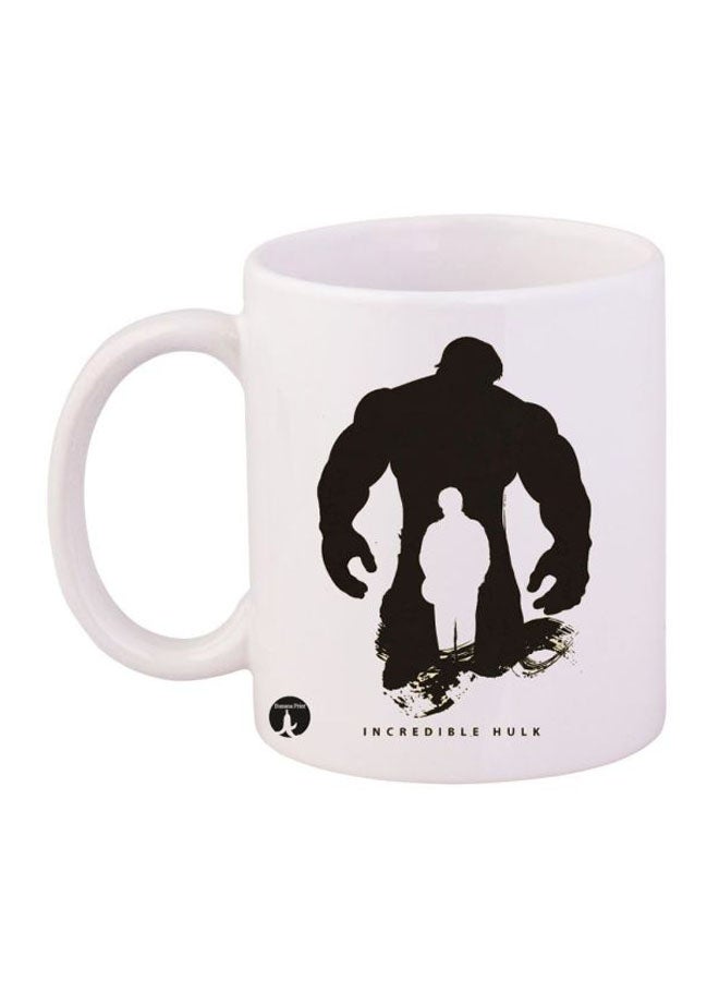 بي بي قدح بطباعة فيلم Incredible Hulk أبيض/ أسود