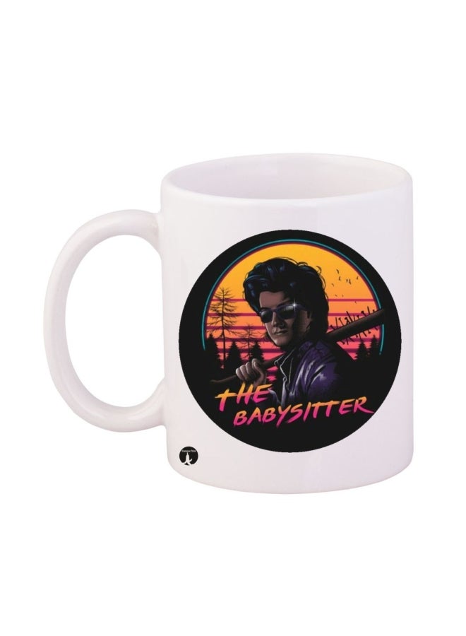 BP Stranger Things Printed Mug White/Black/Yellow
