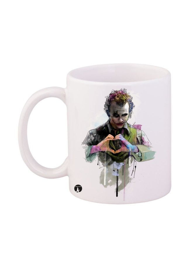 BP The Joker Printed Mug White/Pink/Green