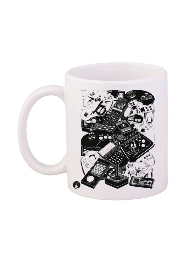 BP Supernatural Printed Mug White/Black