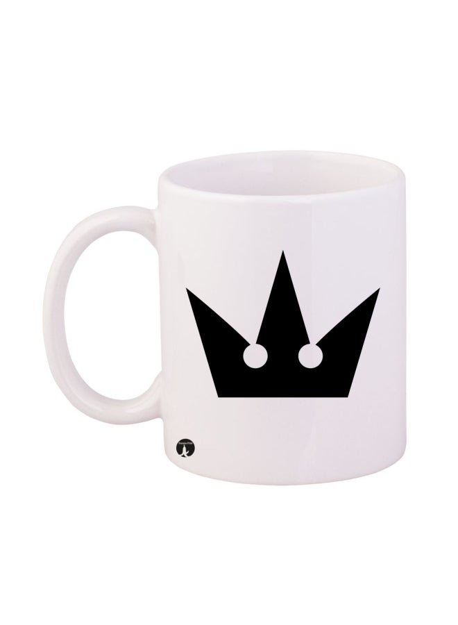 BP - Kingdom Hearts Video Game Printed Mug White/Black - Image 1