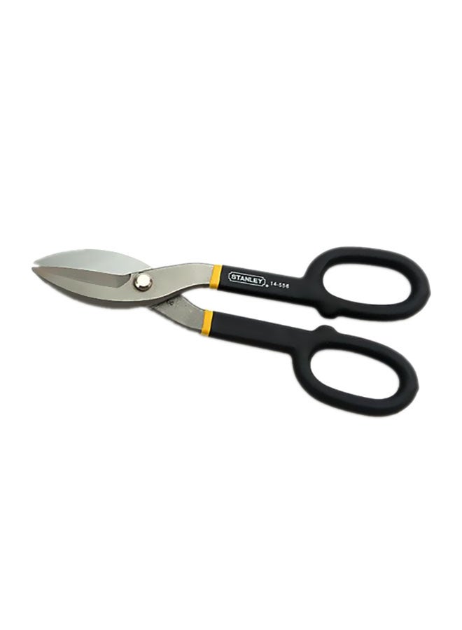 Stanley - Straight Pattern Snip Scissors Black/Silver 12inch - Image 1