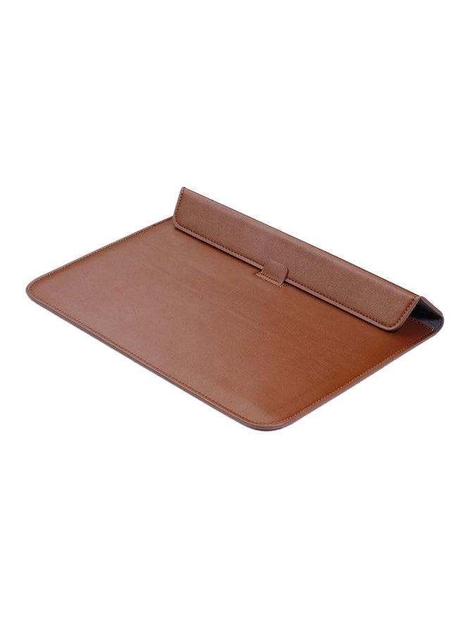 Envelope Laptop Sleeve Case Carry Pouch Protective Cover For Apple MacBook Air 13.3-Inch Brown 