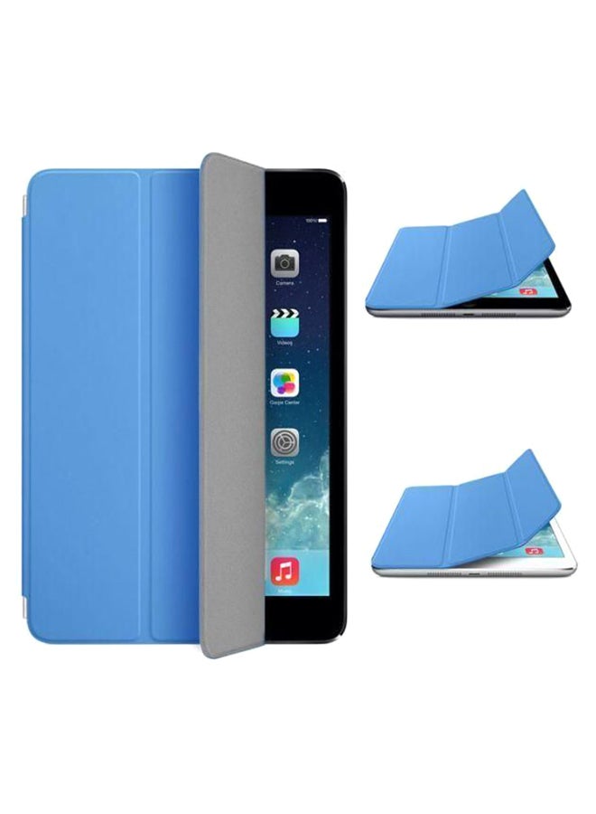 Ultra Thin Magnetic Leather Smart Cover Case For Apple iPad Air 5 Blue 