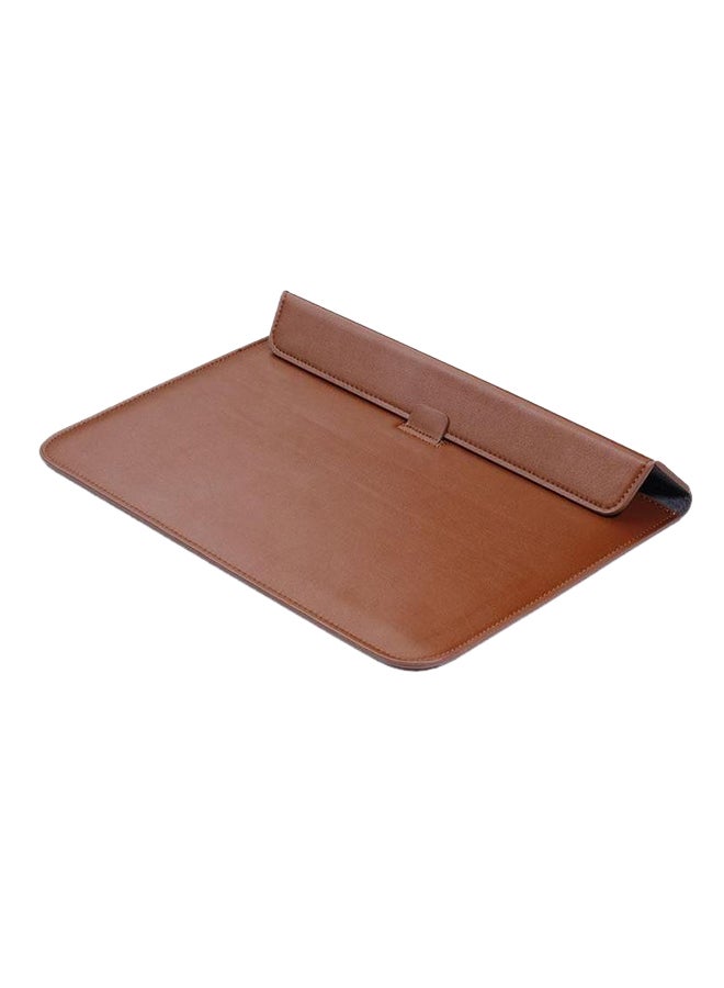 Envelope Laptop Sleeve Case Carry Pouch Protective Cover For Apple MacBook Air 13.3-Inch Brown
