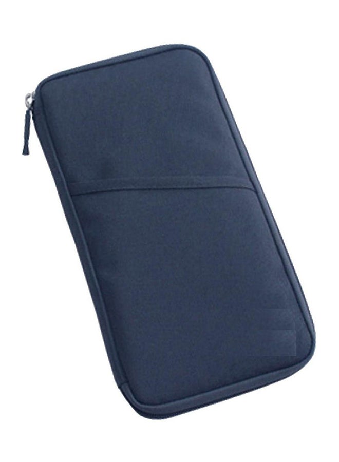 Nylon For Unisex- Card And Id Cases Blue 