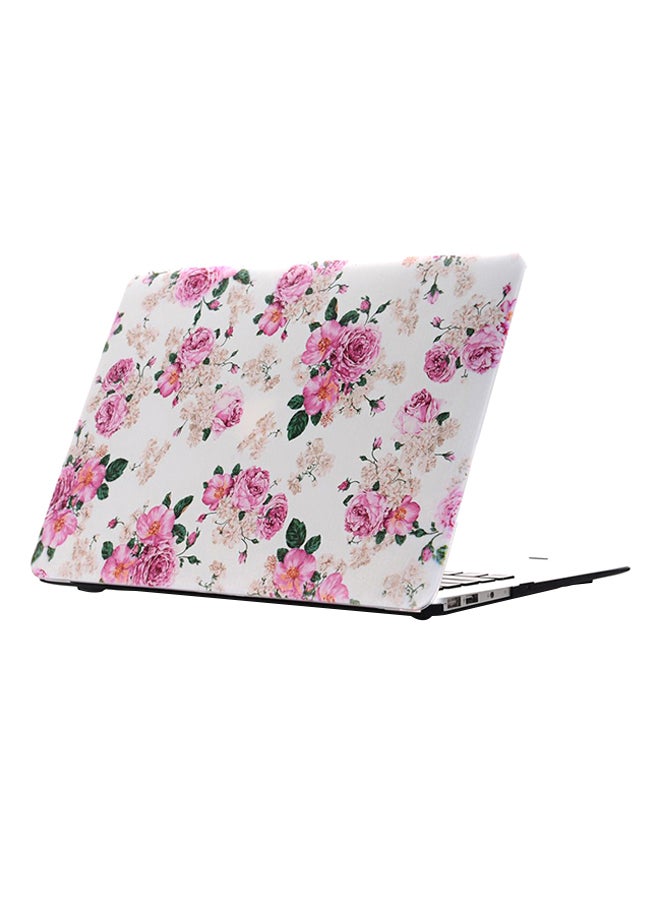 Generic Rose Flowers Printed Hard Protector Skin Case Cover For Apple MacBook Air 11 11.6Inch multicolour 