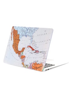 World Map Image Printed Hard Case Cover For Apple MacBook Retina 15 15.4Inch multicolour