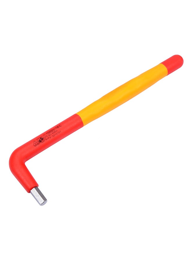 Yato Insulated Hex Keys 6mm VDE-1000V YT-21123 Red/Yellow - Image 1