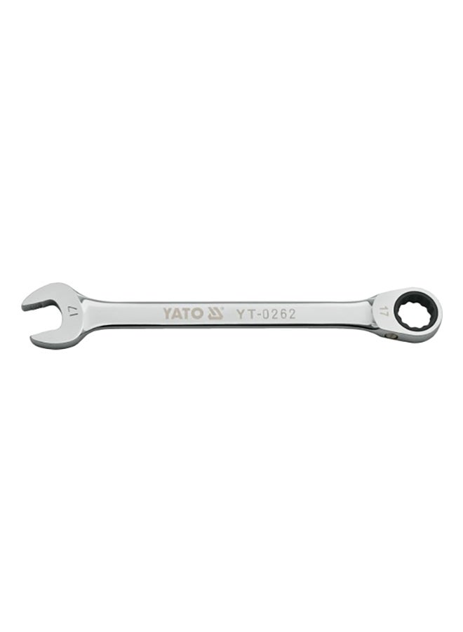 Yato Non-Slip Combination Ratchet Wrench 16mmYT-0261 Silver - Image 1